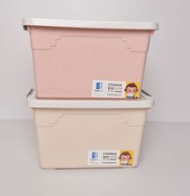 Plastic storage box container